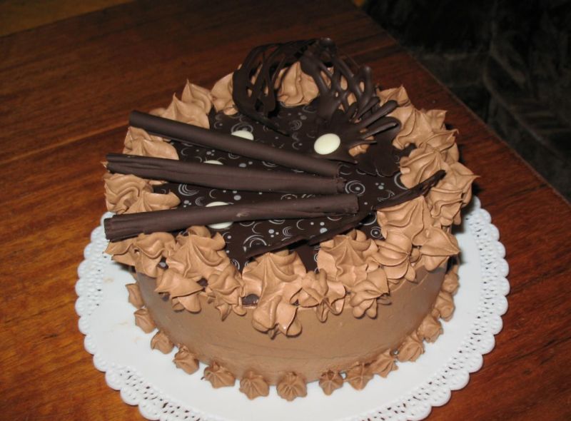 Čokoládový dortík na neděli