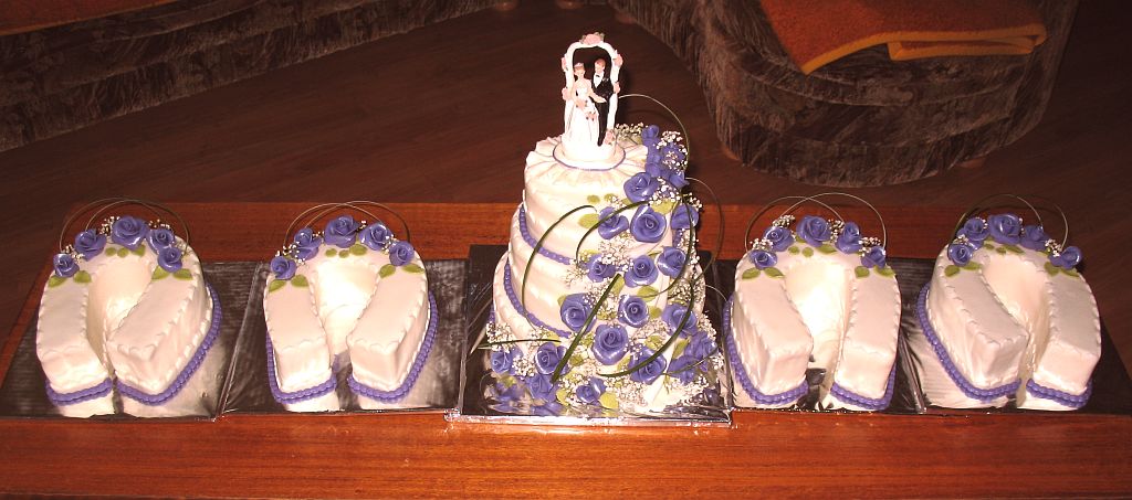 Svatební dorty
