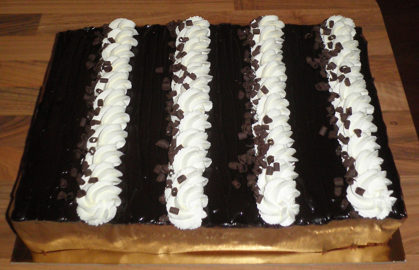 Čokoládové řezy