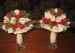   Svatební kytice  z marcipánu